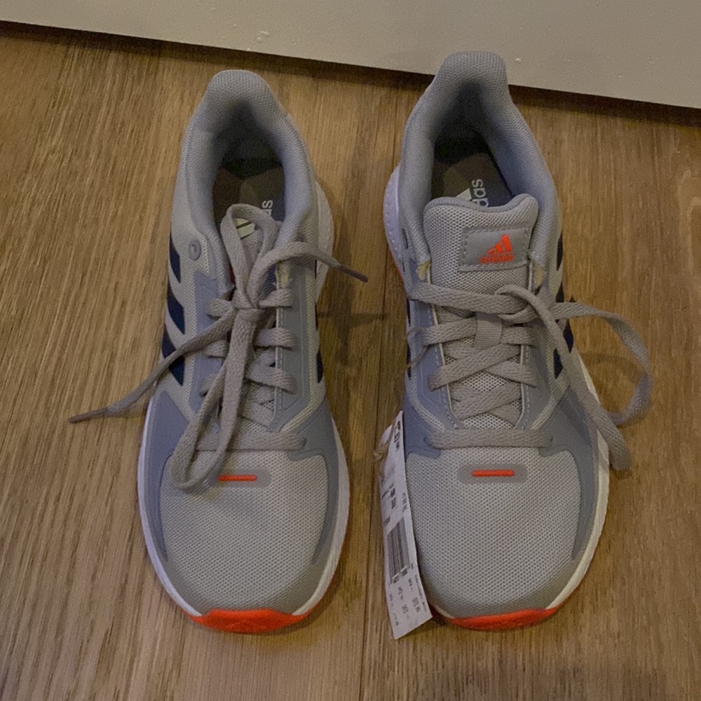 Gray adidas
